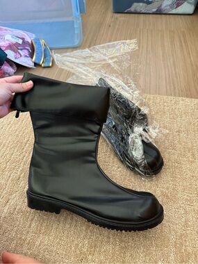 Anime Cosplay Black Boots